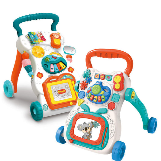 Trotteur interactif et centre d'activités 3 en 1 pour bébé